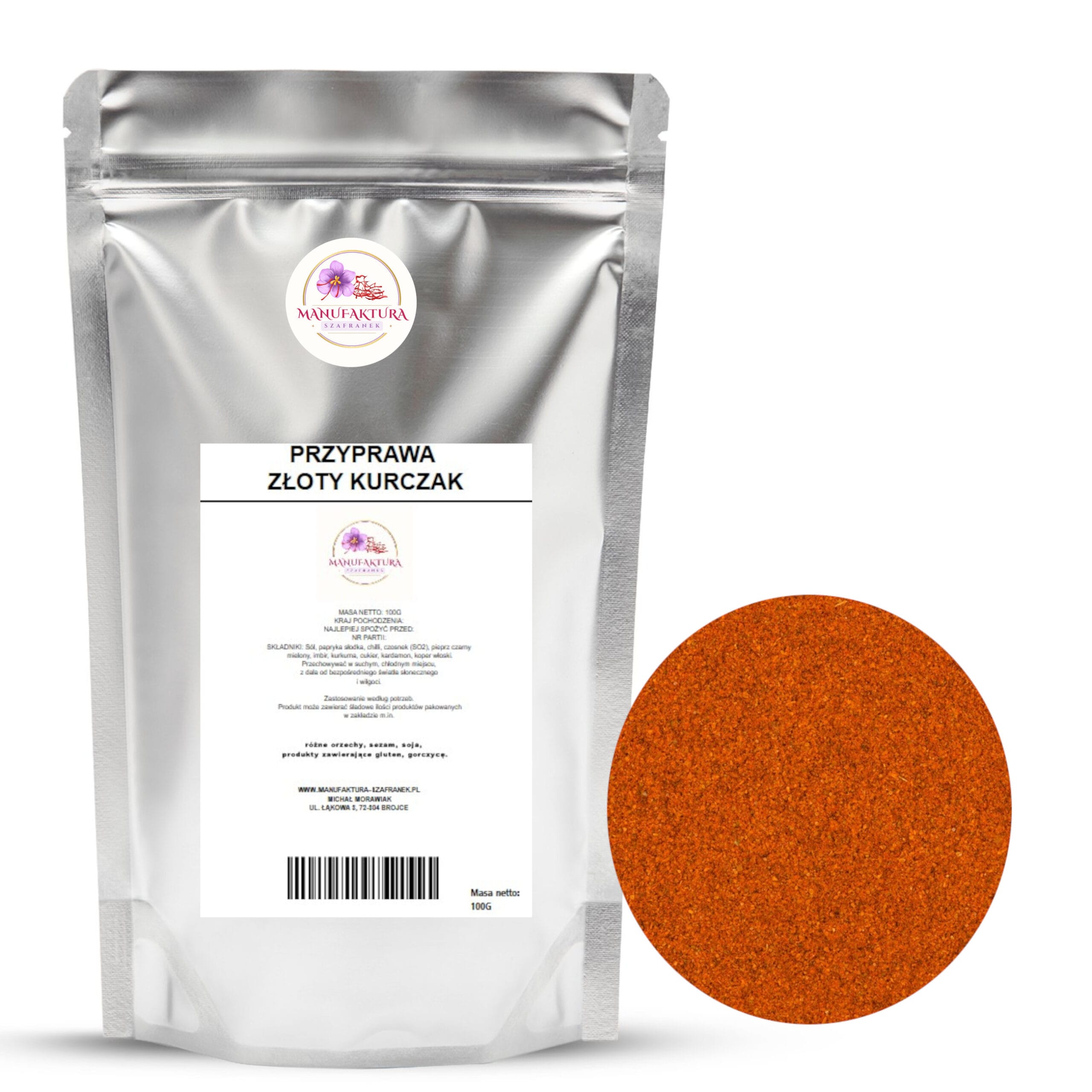 PRZYPRAWA "ZŁOTY KURCZAK"