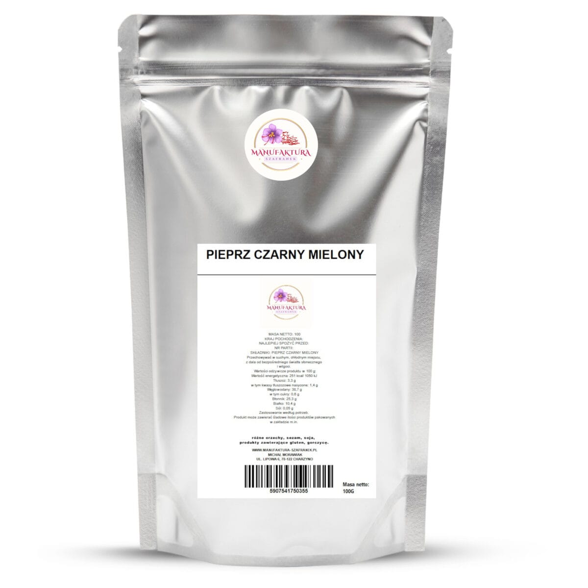 PIEPRZ CZARNY MIELONY