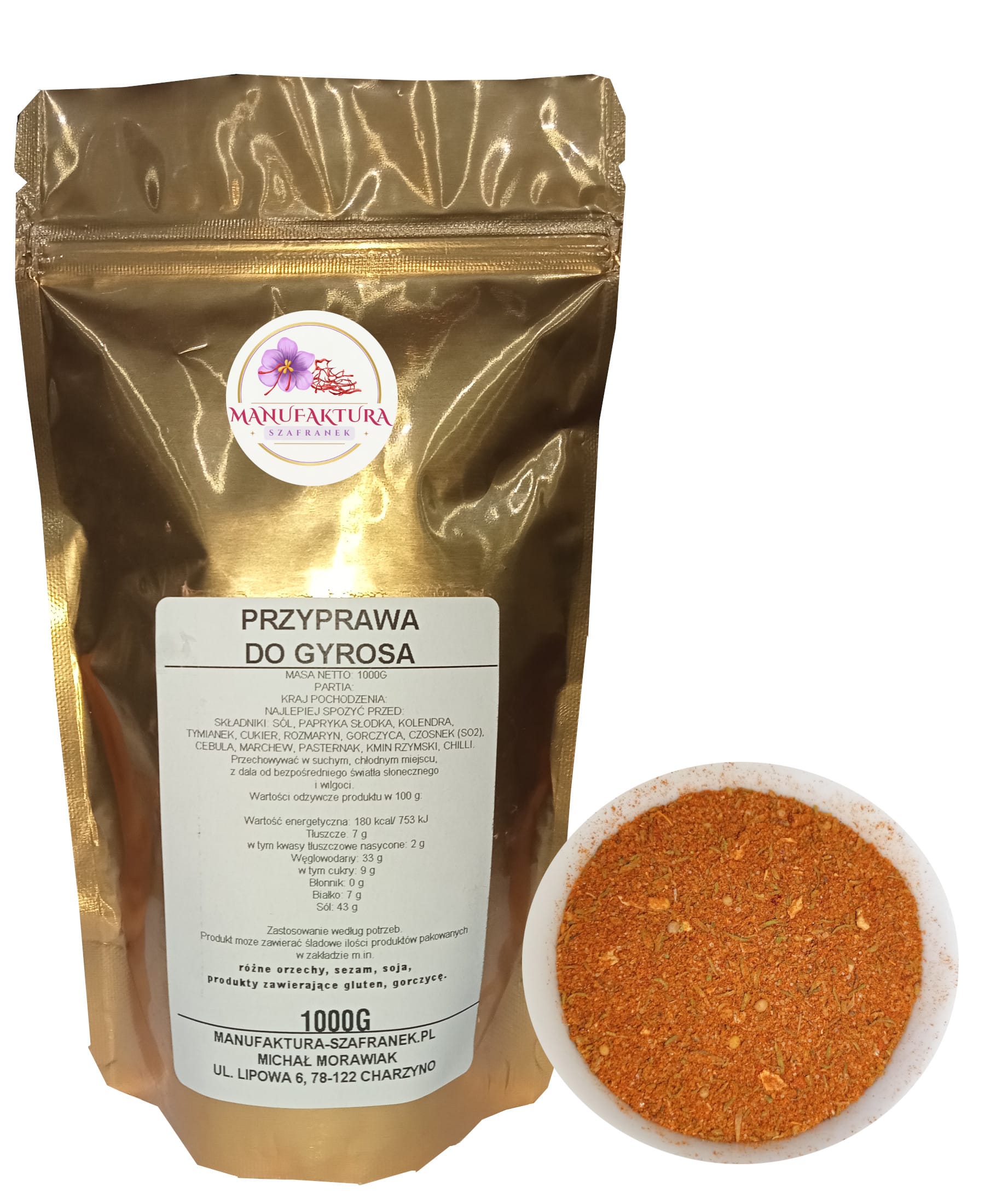 p. do gyrosa 1000g+kolo PRZYPRAWA DO GYROSA 1000g