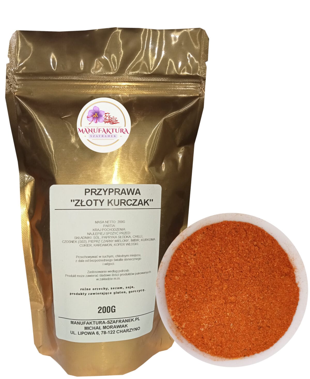 PRZYPRAWA "ZŁOTY KURCZAK" 200g