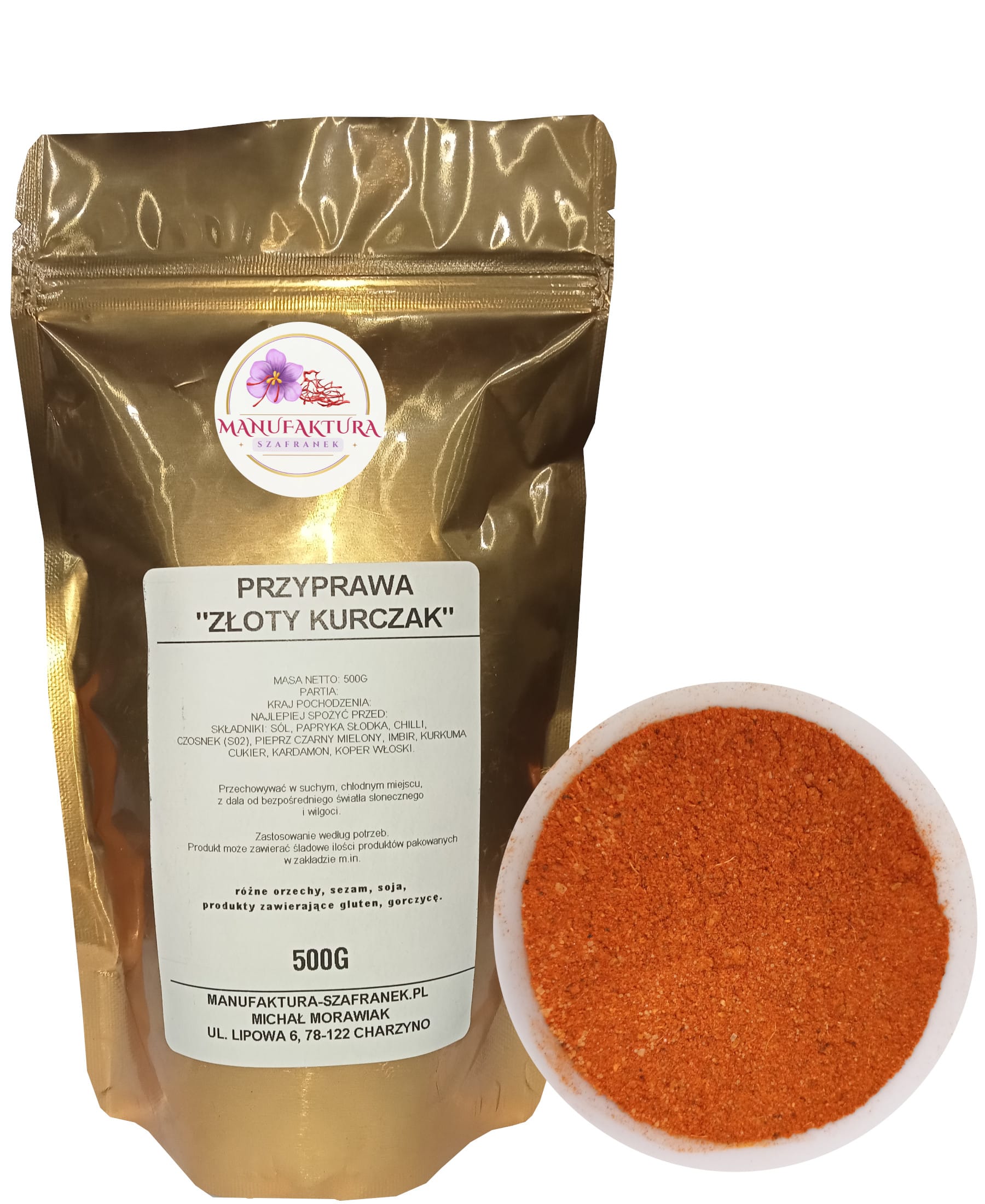 PRZYPRAWA "ZŁOTY KURCZAK" 500g