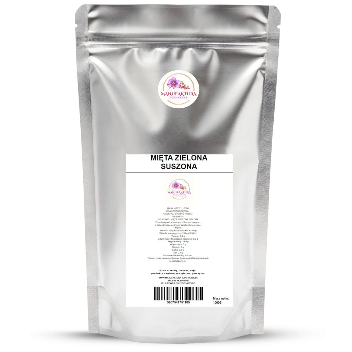 MIĘTA SUSZONA ZIELONA