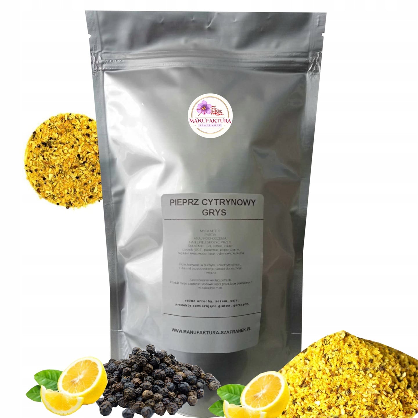 PIEPRZ CYTRYNOWY GRYS 1kg