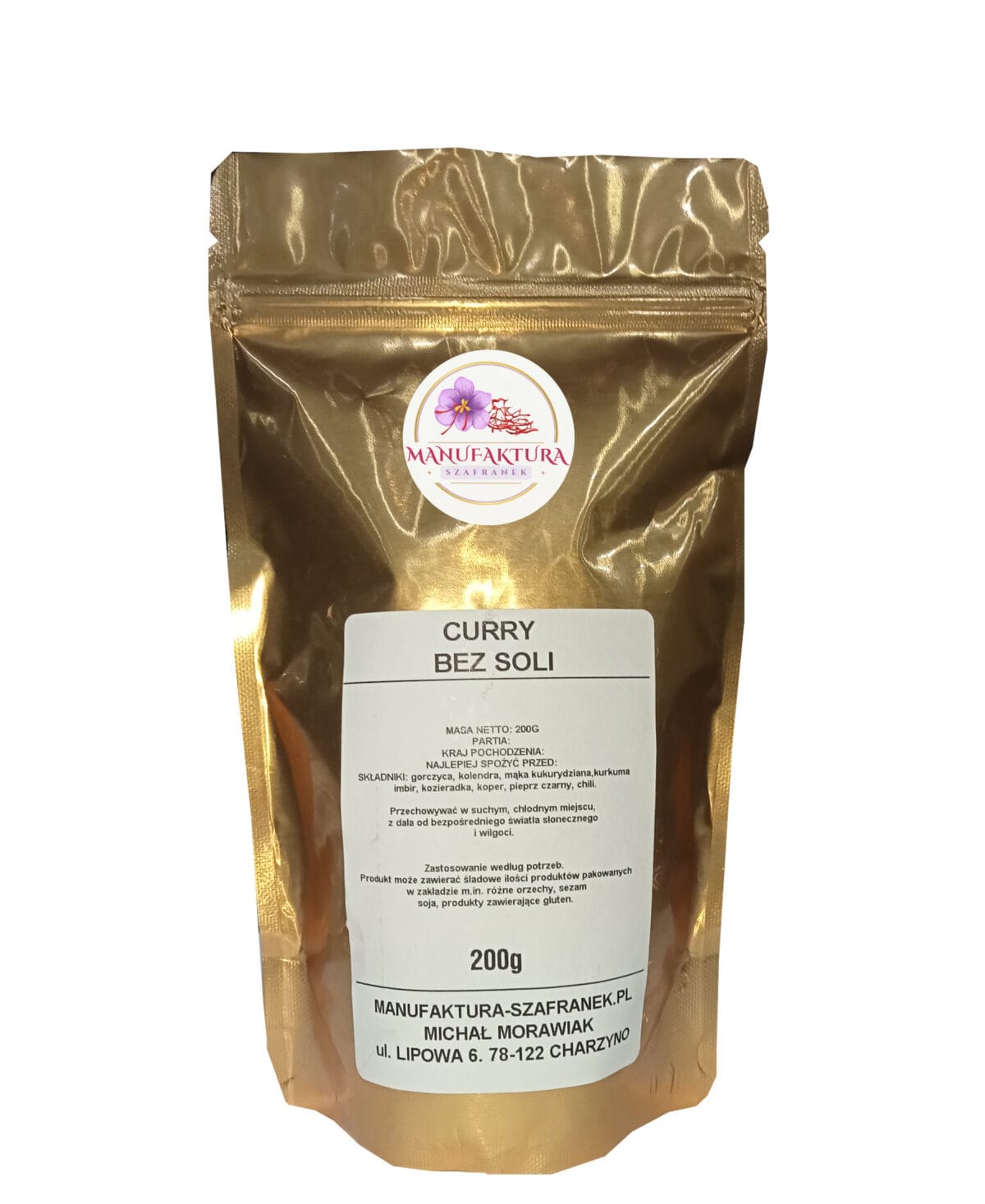 curry bez soli 200g CURRY BEZ SOLI 200g