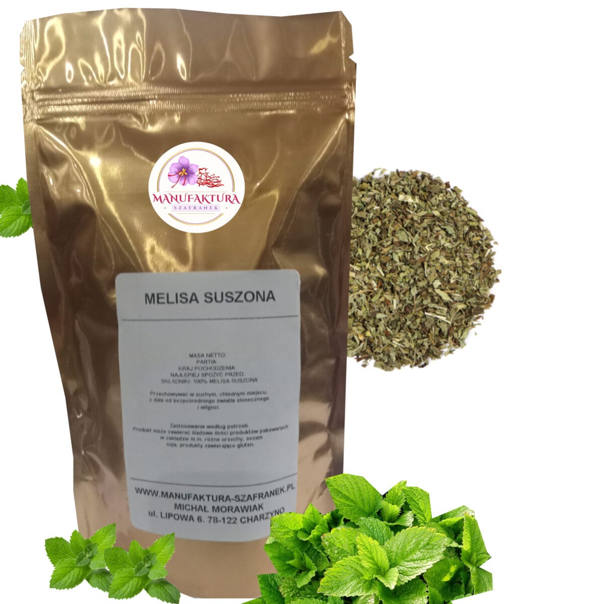 MELISA SUSZONA NATURALNA AROMATYCZNA 100g