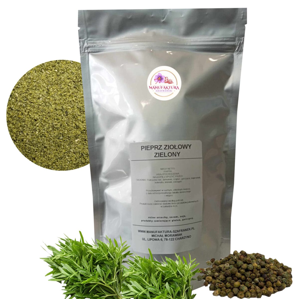 PIEPRZ ZIOŁOWY ZIELONY 200g