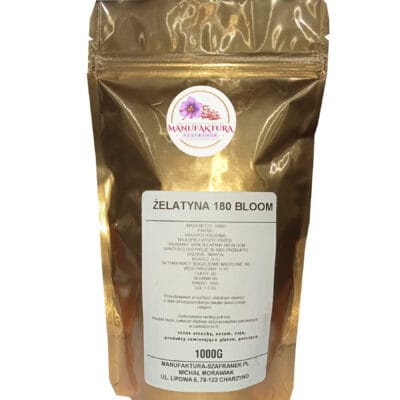 ŻELATYNA SPOŻYWCZA 180 BLOOM 1000g