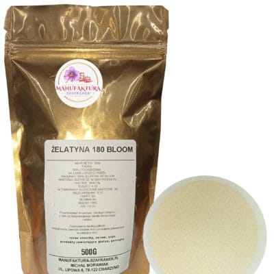 ŻELATYNA SPOŻYWCZA 180 BLOOM 500g