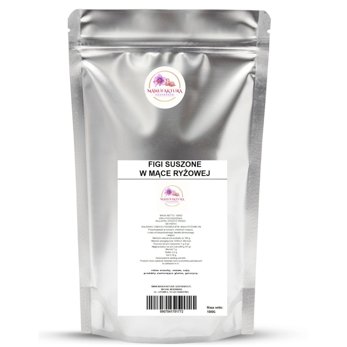 FIGI SUSZONE W MĄCE RYŻOWEJ