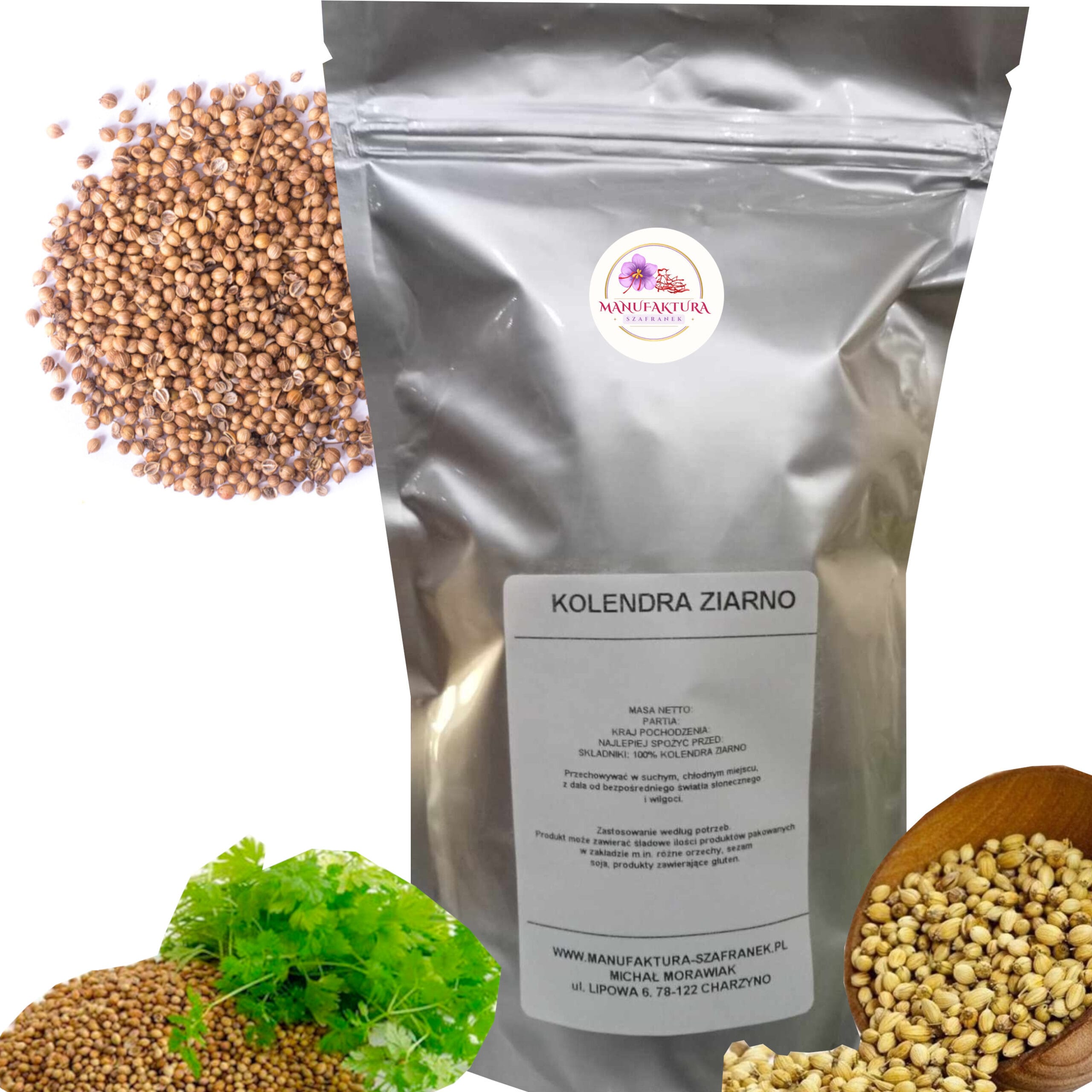 KOLENDRA ZIARNO 500G