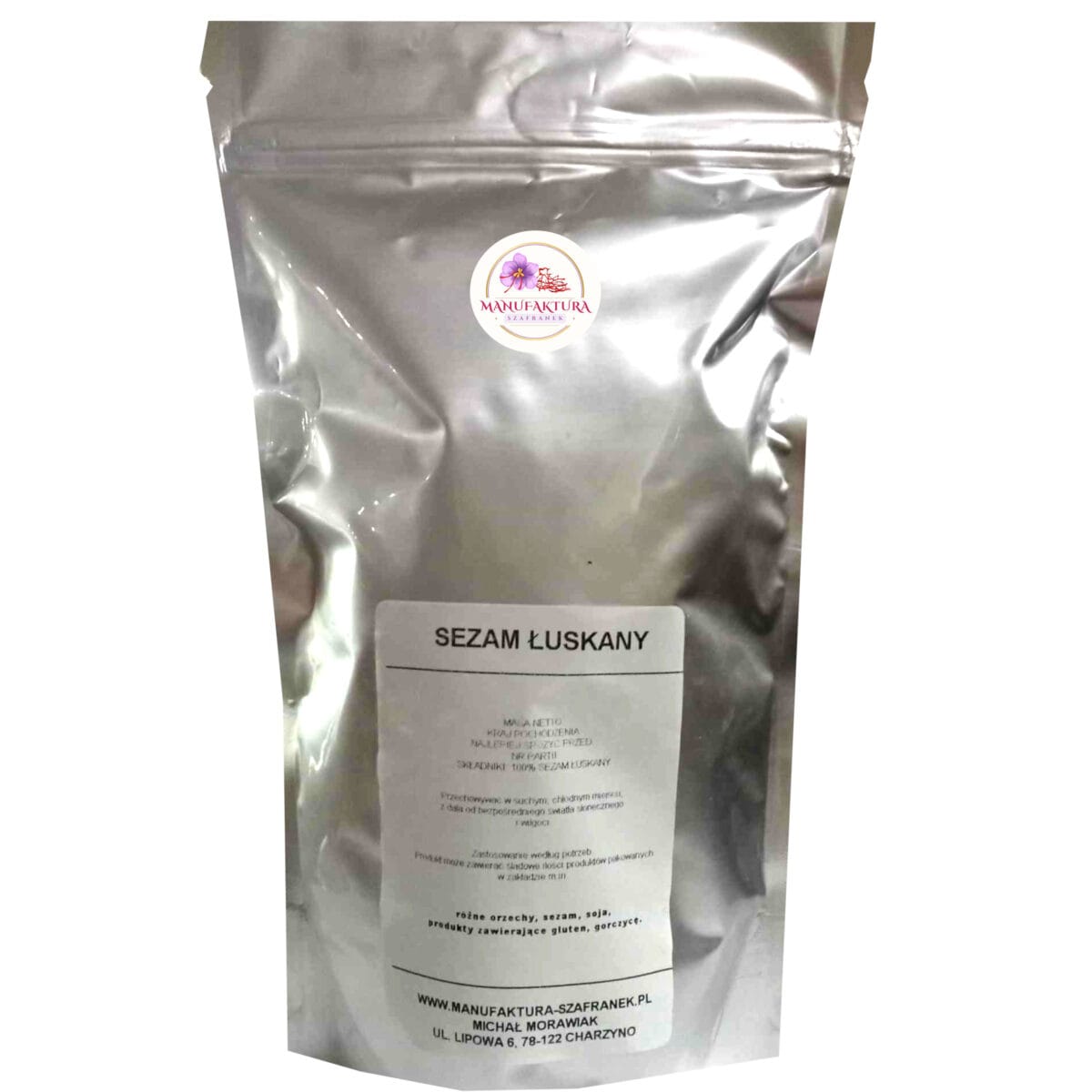 SEZAM BIAŁY ŁUSKANY 250g