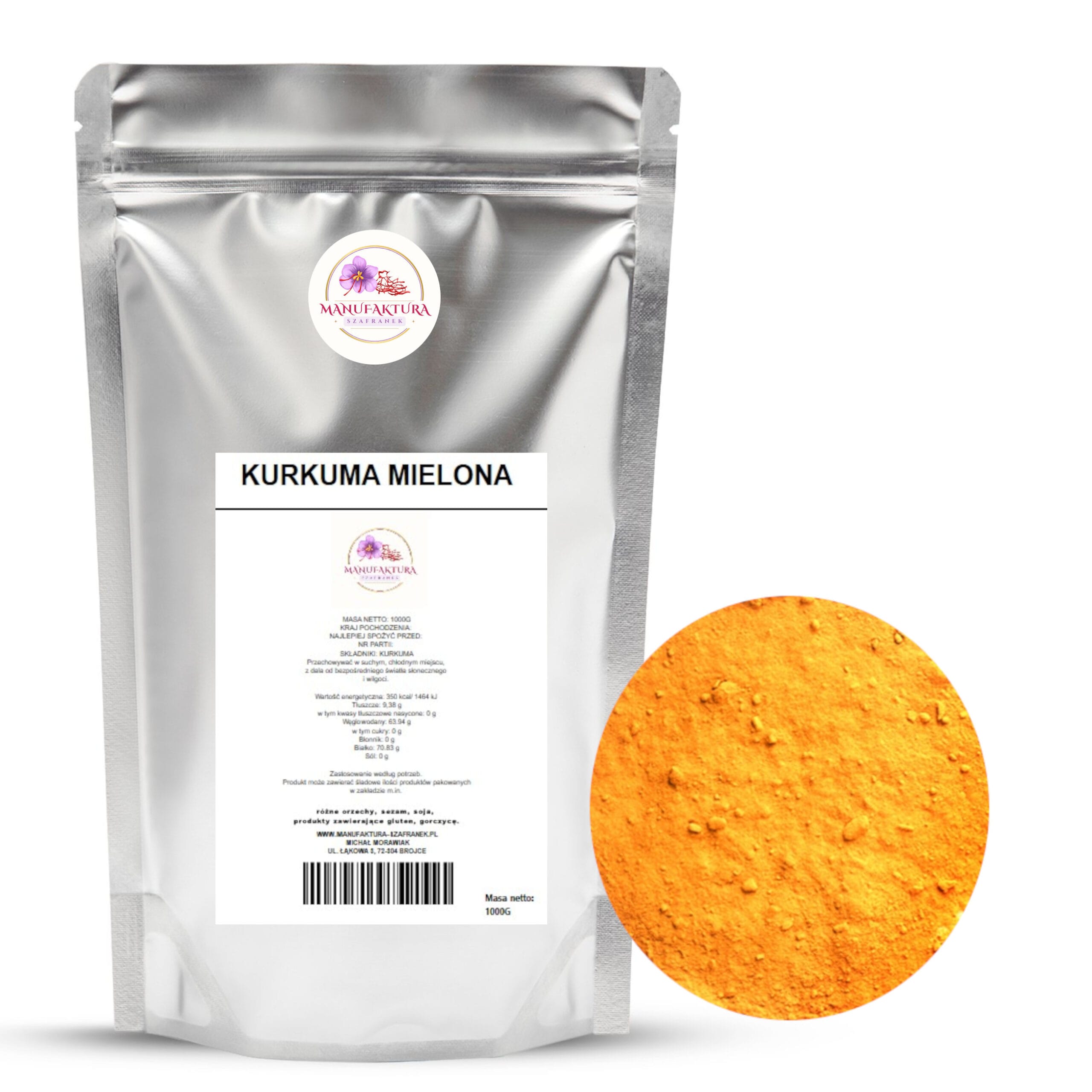 kurkuma 1kg+kolo KURKUMA MIELONA