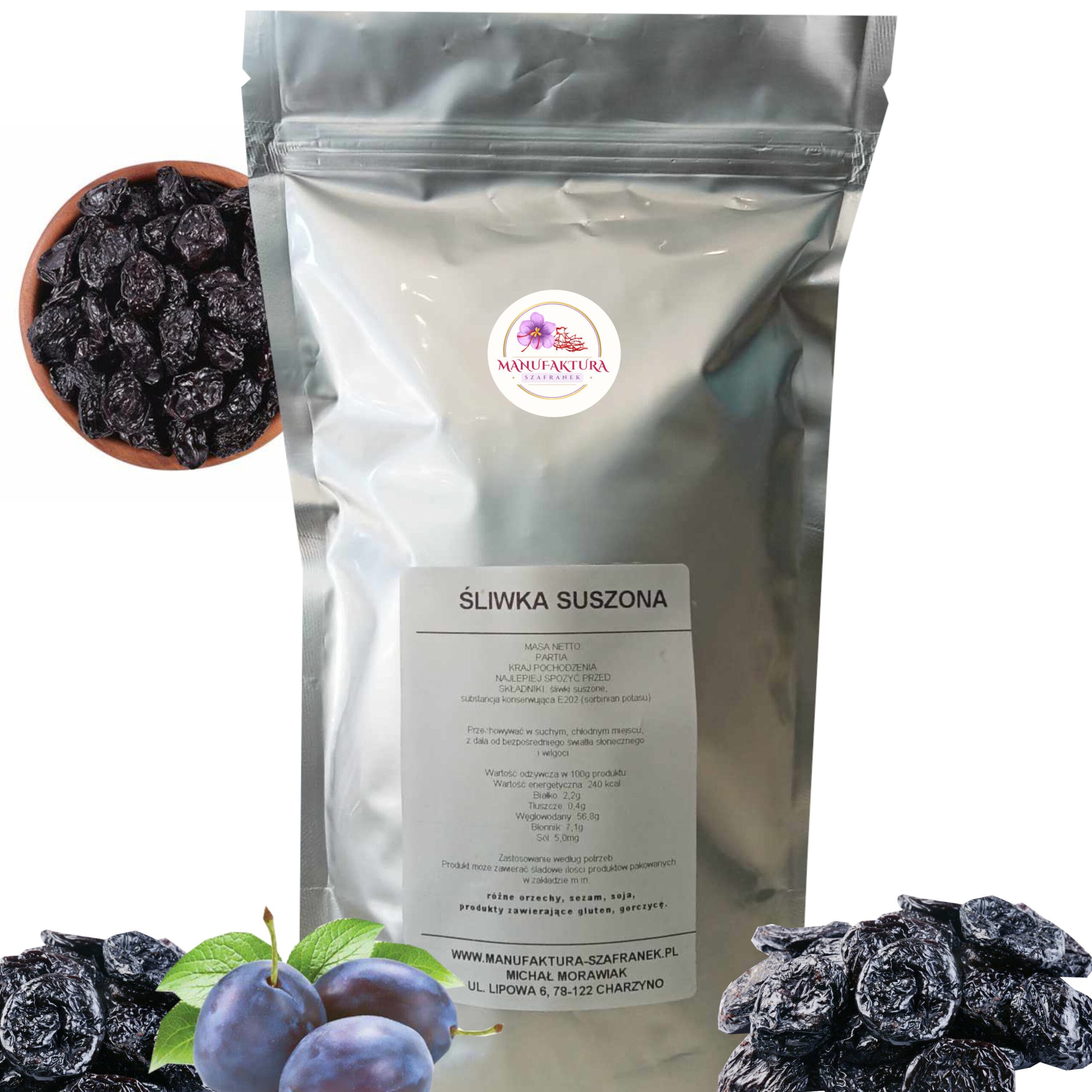 ŚLIWKA SUSZONA 500g