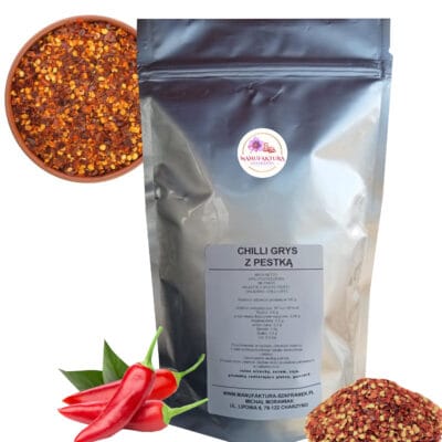 CHILLI GRYS Z PESTKĄ 200G OSTRA WYRAZISTA