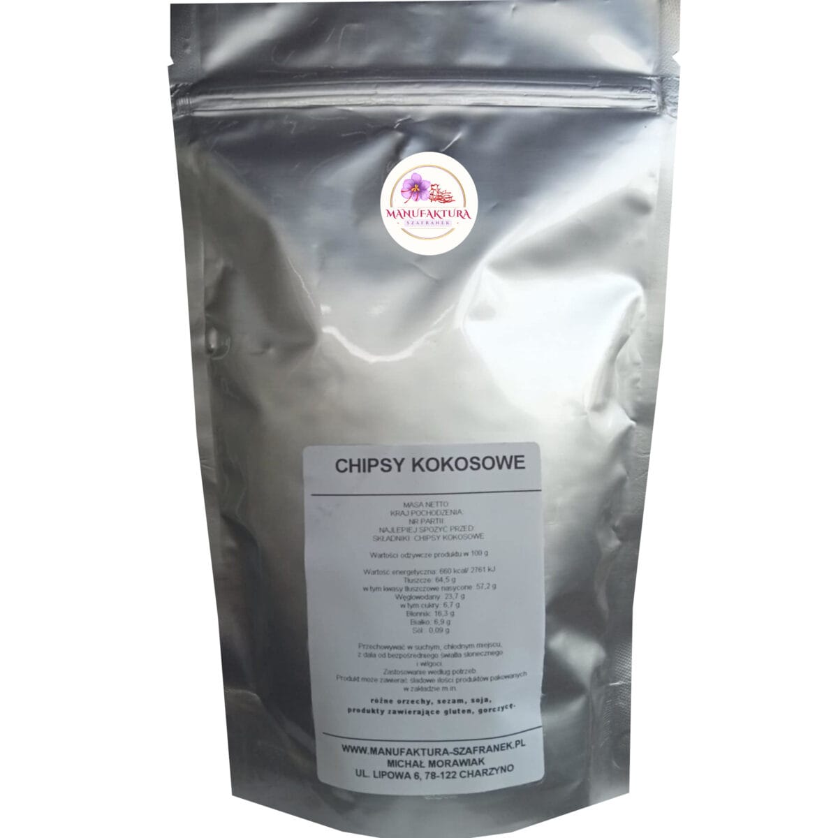 CHIPSY KOKOSOWE 1000G