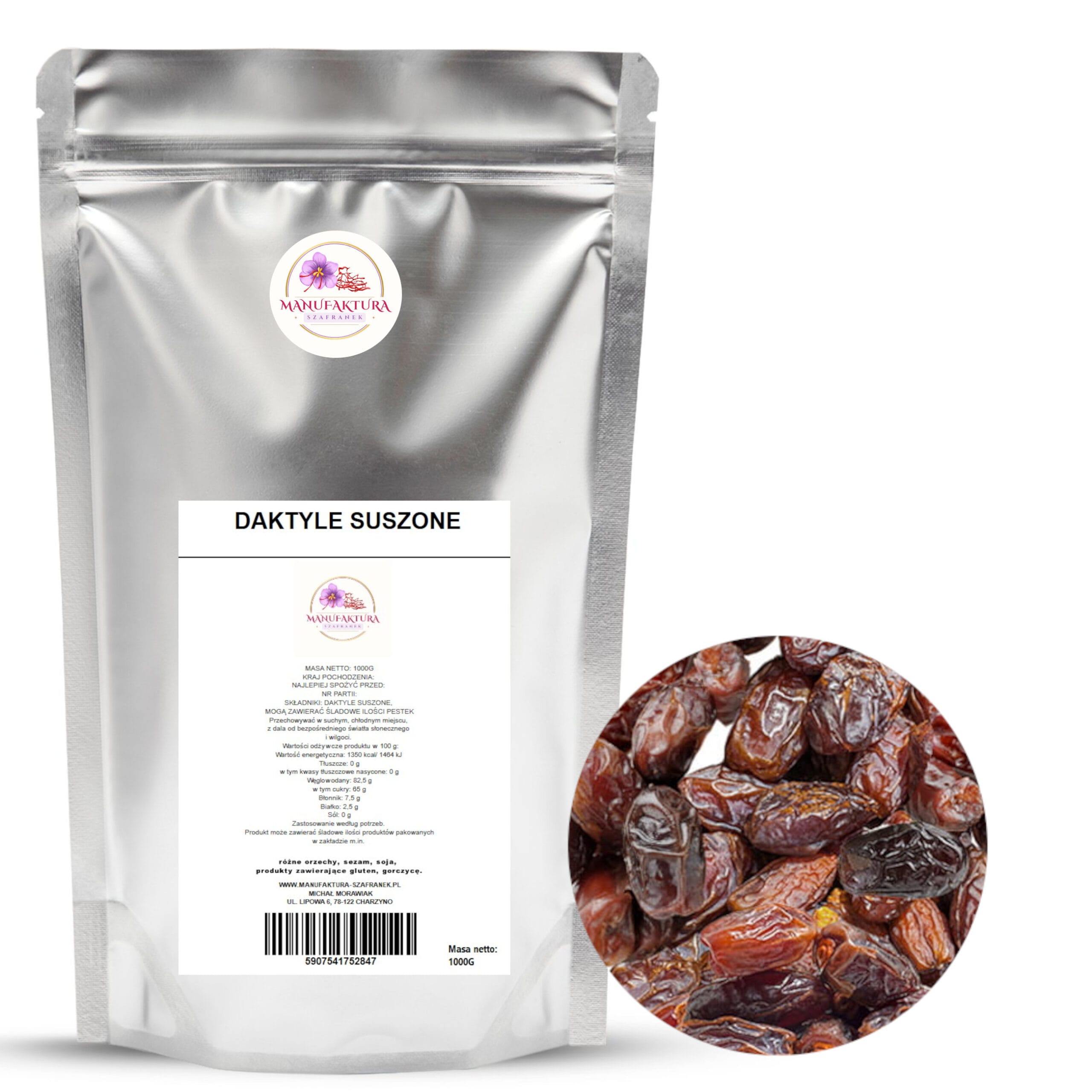 DAKTYLE SUSZONE bez pestek PREMIUM