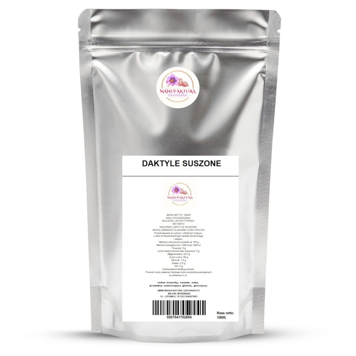 DAKTYLE SUSZONE bez pestek SŁODKIE MOCNO DOJRZAŁE