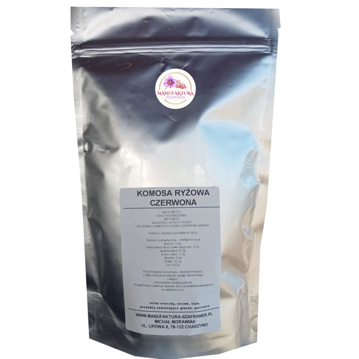 KOMOSA RYŻOWA CZERWONA 500G QUINOA