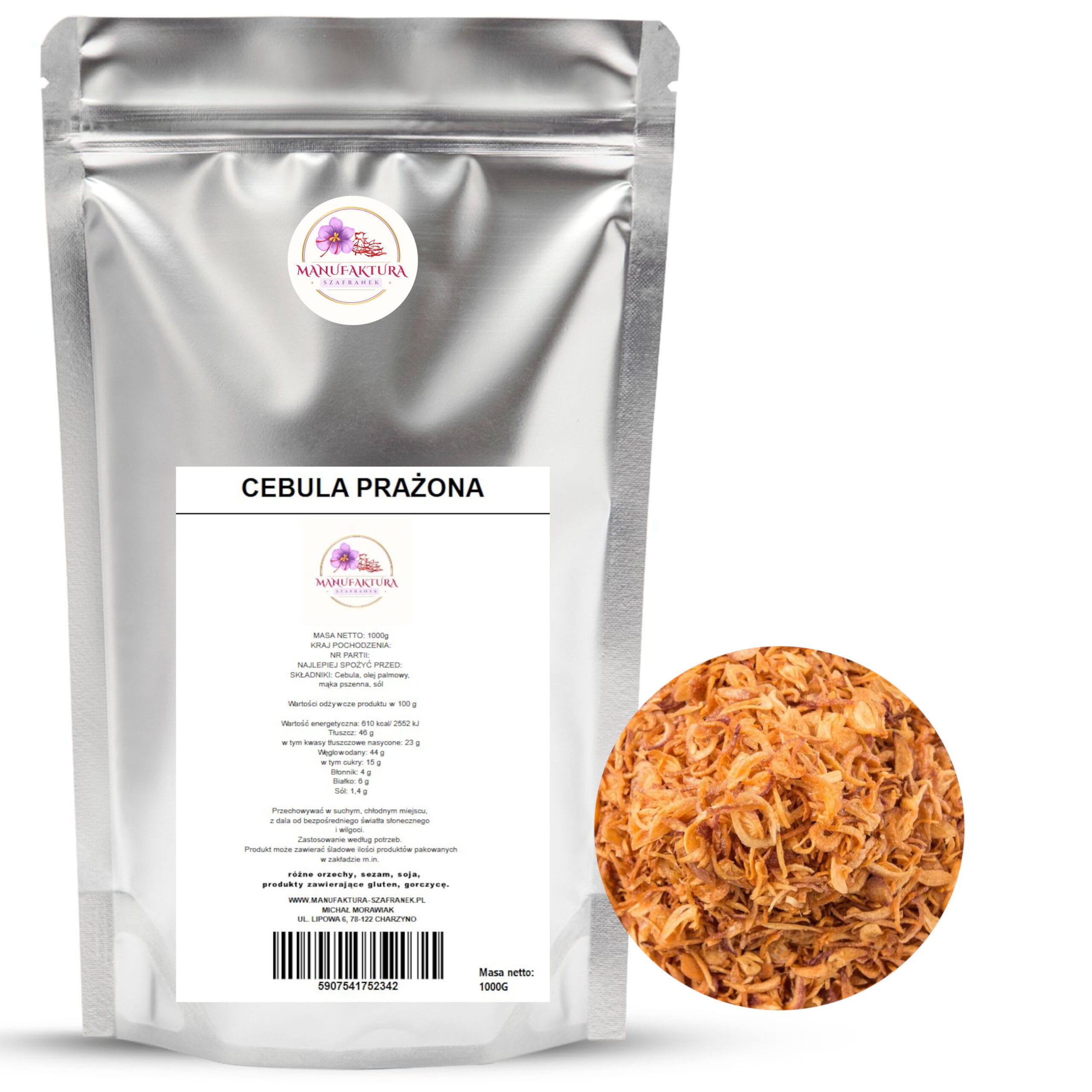 PRAŻONA 1KG+KOLO CEBULA PRAŻONA