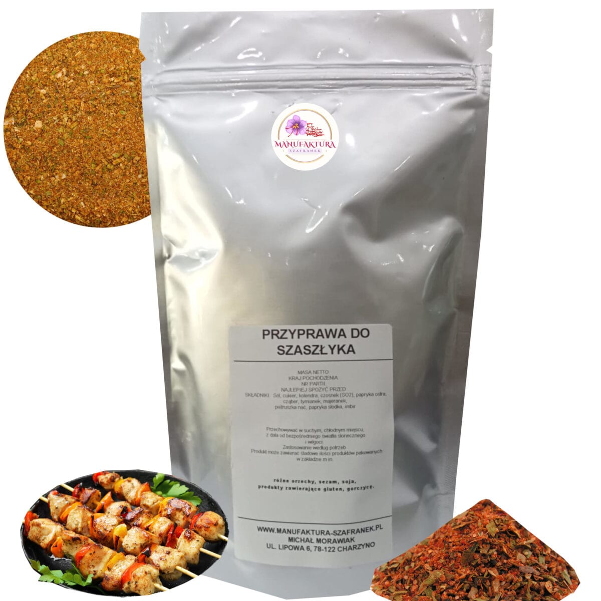 PRZYPRAWA DO SZASZŁYKA 500G AROMATYCZNA