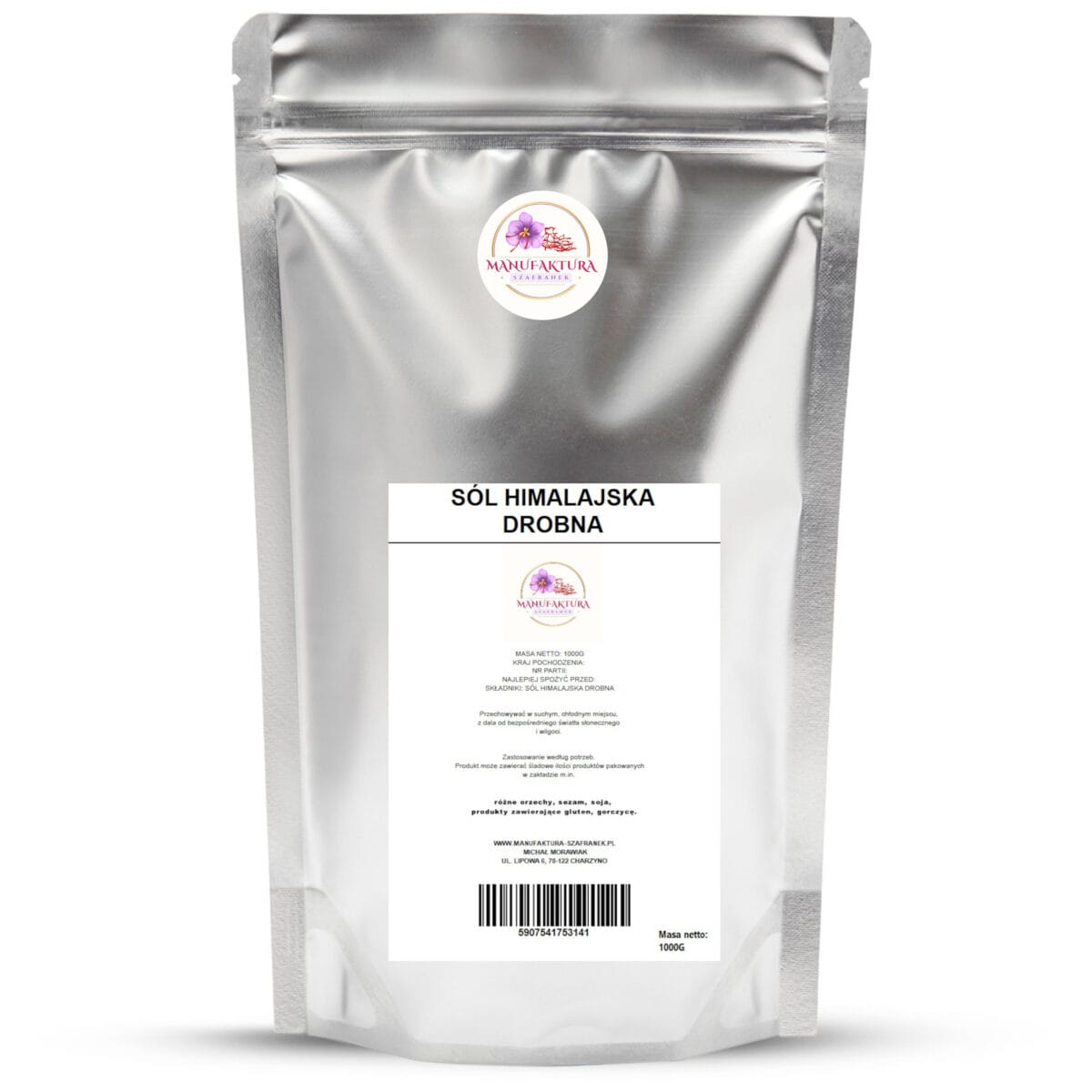 SÓL HIMALAJSKA DROBNA różowa niejodowana