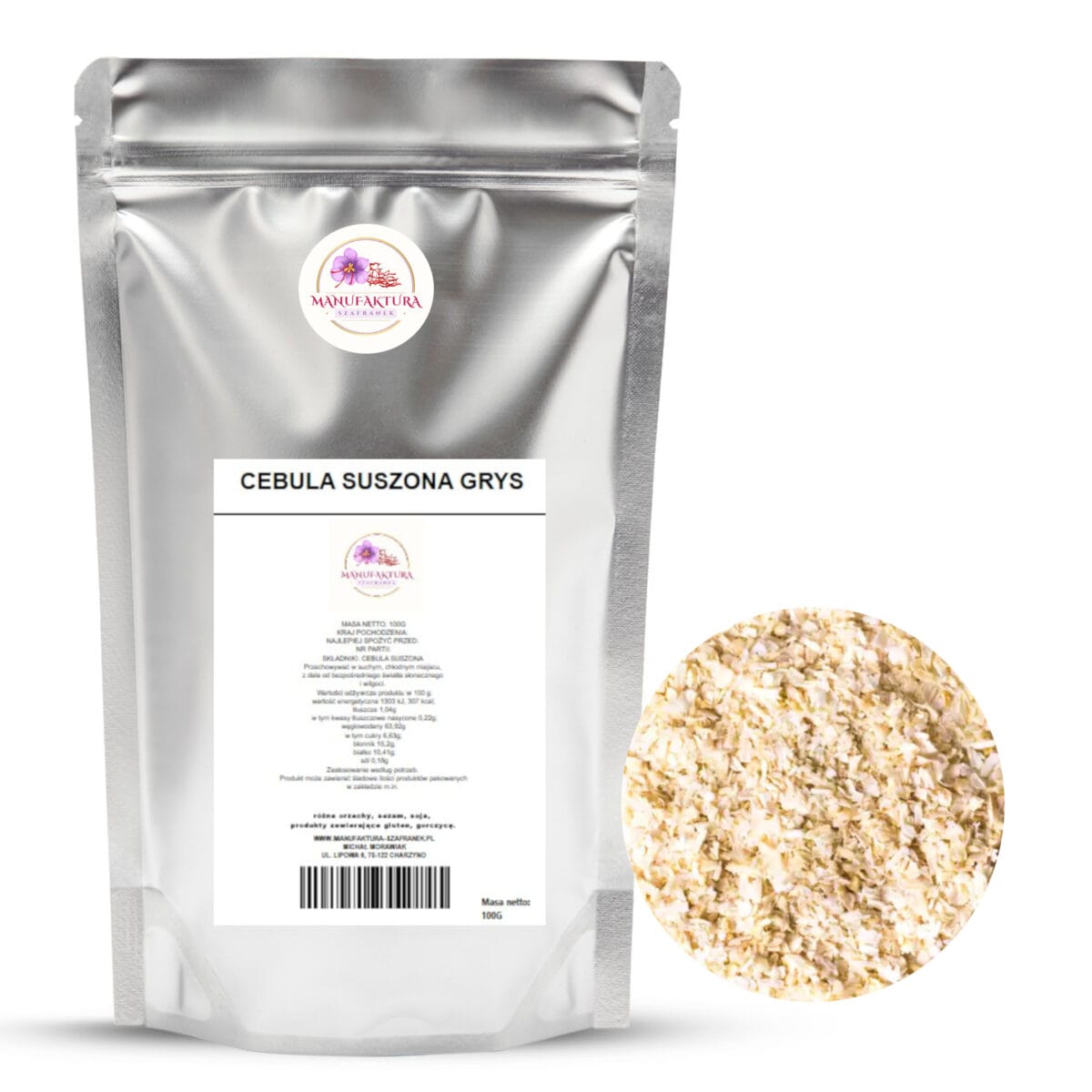 CEBULA SUSZONA GRYS 1-3mm