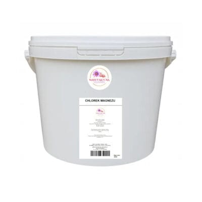 CHLOREK 5KG WIADRO CHLOREK MAGNEZU SZEŚCIOWODNY 5kg do kąpieli czysty 100% płatki