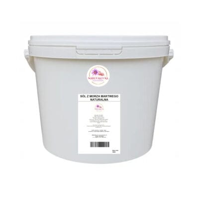 Sól z Morza Martwego naturalna do kąpieli relaksująca nieoczyszczona 5 kg