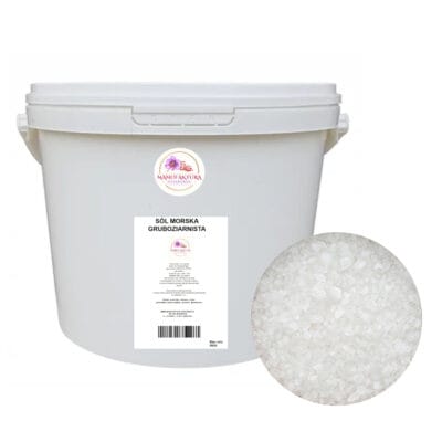 Sól MORSKA gruboziarnista NATURALNA 5kg