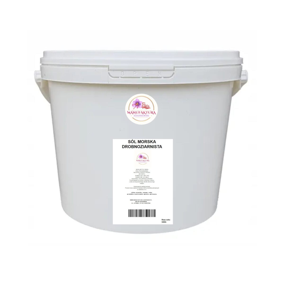 SÓL MORSKA DROBNA 5kg