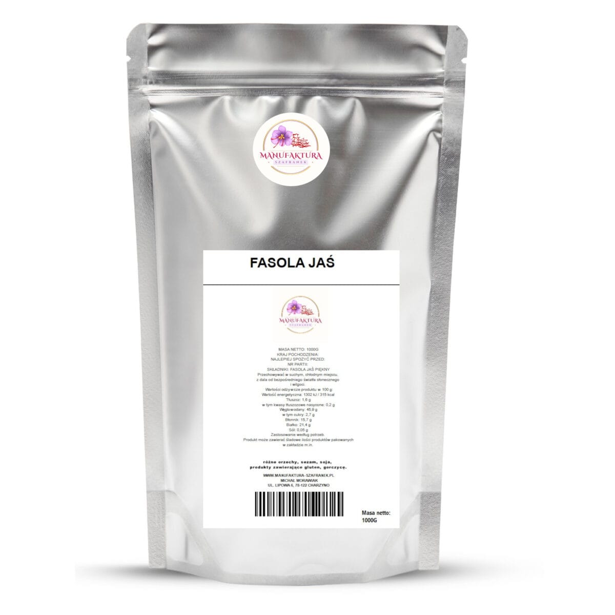 FASOLA JAŚ PIĘKNY KARŁOWY