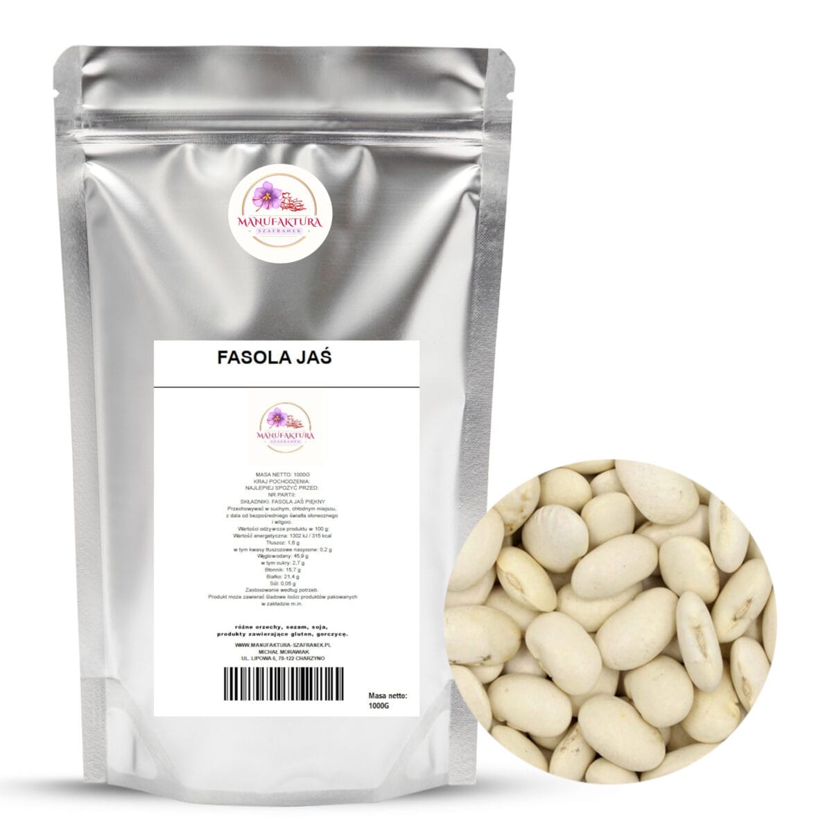 FASOLA JAŚ PIĘKNY KARŁOWY