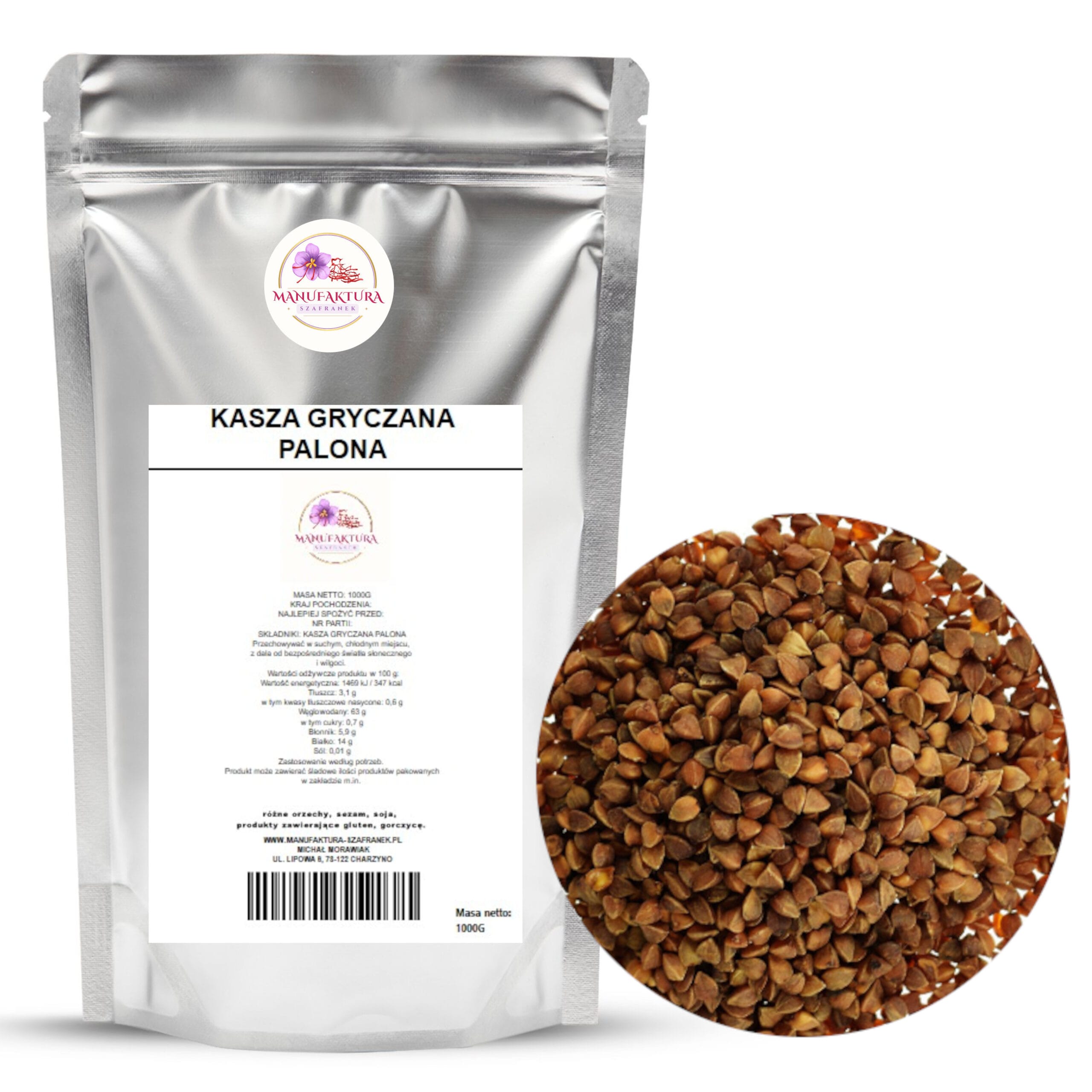 KASZA GRYCZANA PALONA