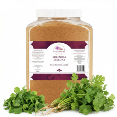 KOLENDRA MIELONA 12 x 500G SŁOIK PET