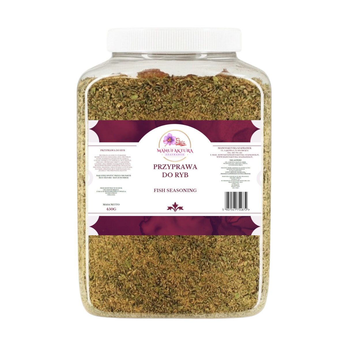 PRZYPRAWA DO RYB 450g słoik PET